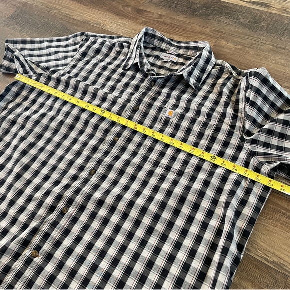 Carhartt plaid button work shirt 3XL - Picture 8 of 8